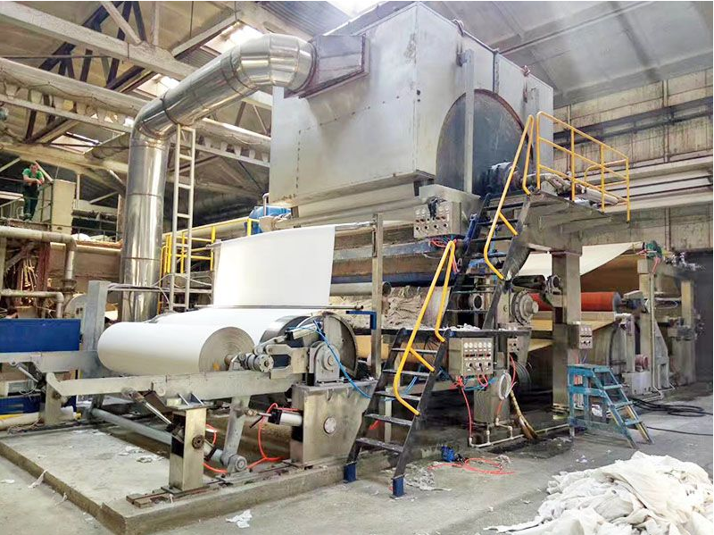 壓力網槽高速衛生紙機生產線